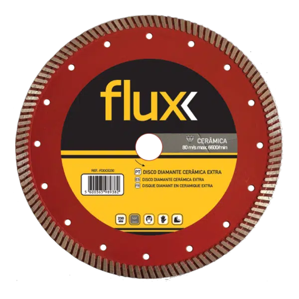 Disco Diamante Cerâmica Extra 230mm Flux