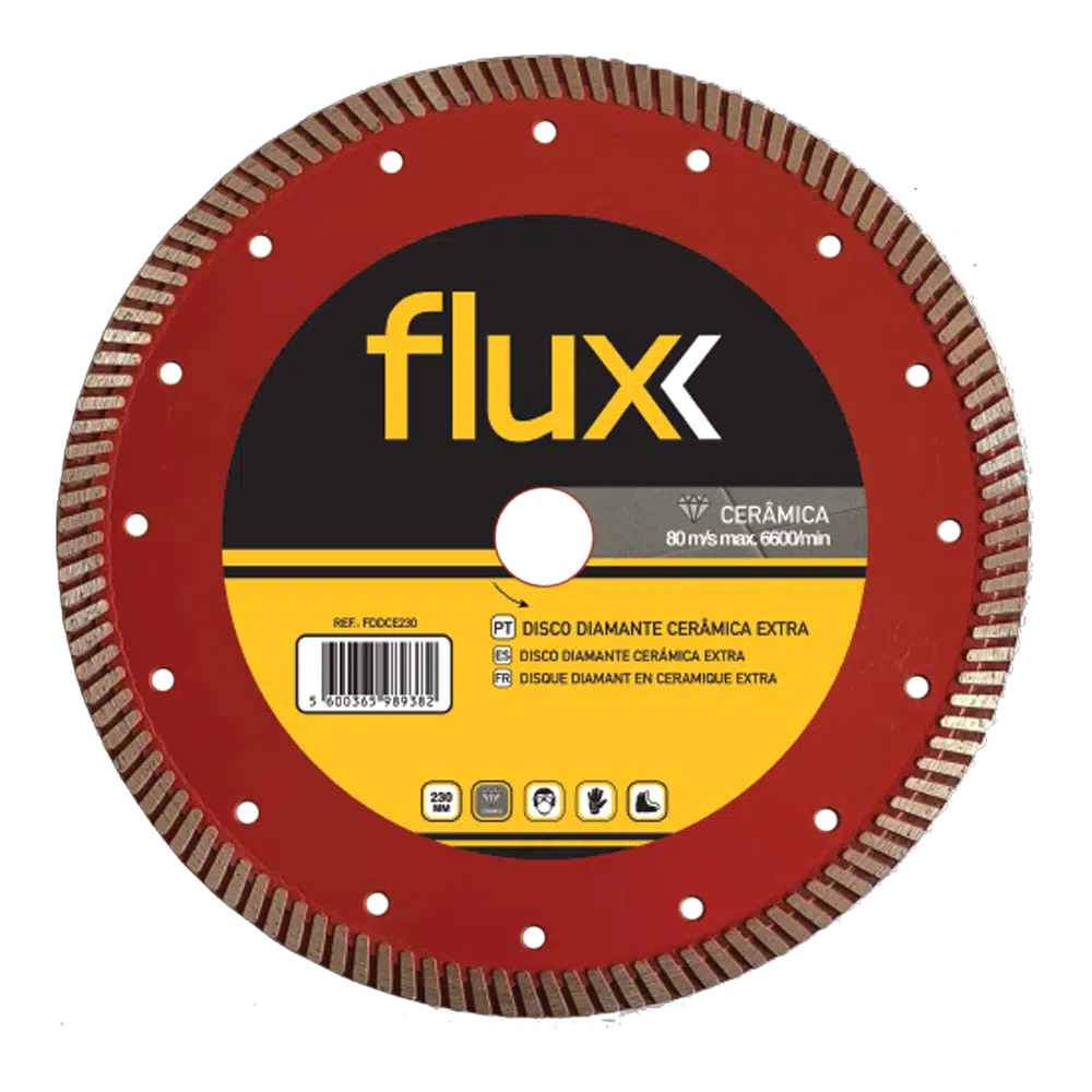 Disco Diamante Cerâmica Extra 115mm Flux