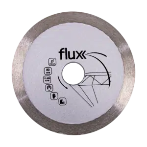 Disco Diamante Liso Continuo 230mm Flux