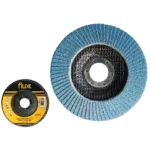 Disco Rebarbar Lamelado Inox Zirconia G80 Flux