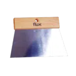 Espátula Lisa Inox Cabo Madeira 250 mm Flux