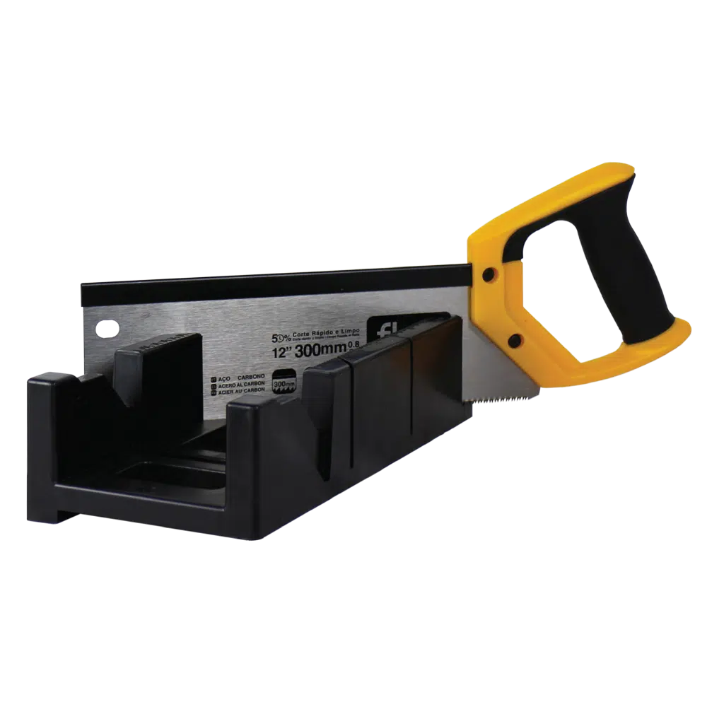 Serrote Costas 300mm Cabo Bimatéria com Esquadria Plástica Flux