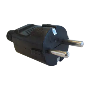 Ficha Macho Shucko Borracha 16A Flux