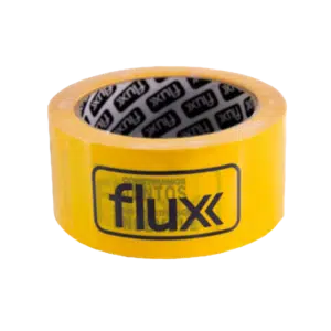 Fita Adesiva Amarela 48mm 66m Flux