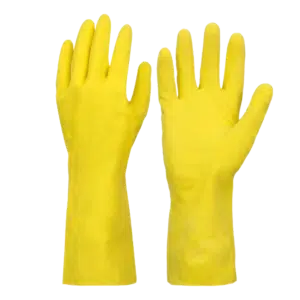 Luva Latex Ménage Amarela 8 Flux