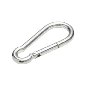 Mosquetão Galvanizado 80x8mm Flux