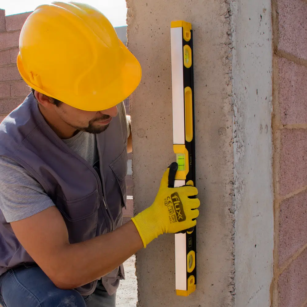 Nivel Alumínio 3 Bolhas Pro 500 mm Flux