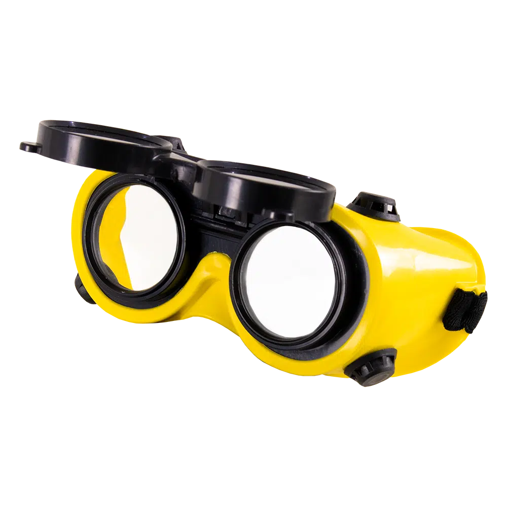 Óculos Proteção Soldar Com Vidro Duplo Flux