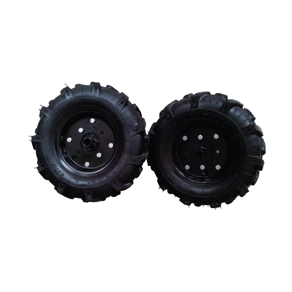 Roda Borracha Motoenxada Flux