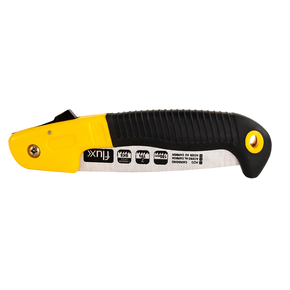 Serrote Poda Tipo Navalha 180mm Com Cabo Bimatéria Flux