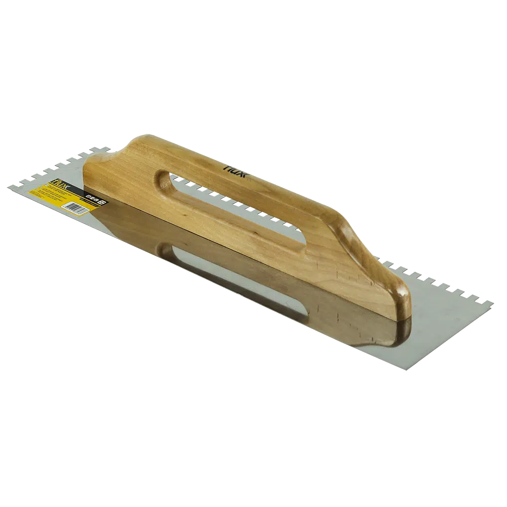 Talocha Dentada Inox Suisso Cb Madeira 10x10 500x130mm Flux