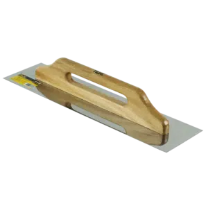 Talocha Lisa Inox Suisso Cabo Madeira ( 500 x 130 mm ) Flux