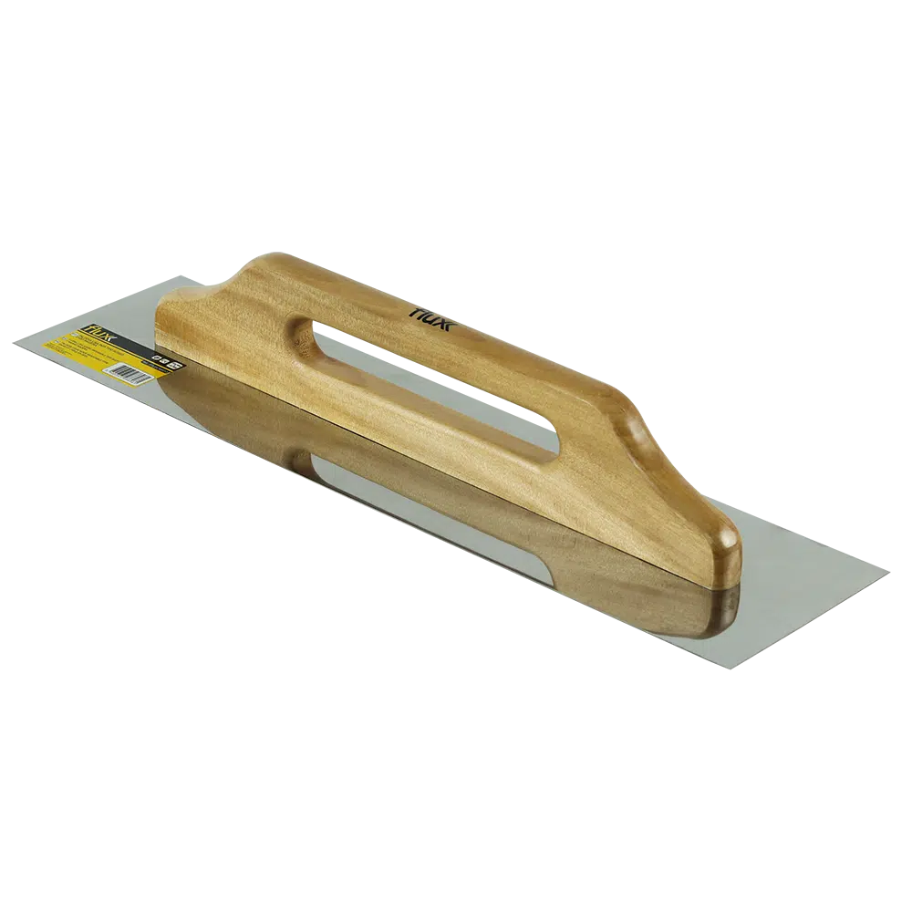 Talocha Lisa Inox Suisso Cabo Madeira ( 500 x 130 mm ) Flux