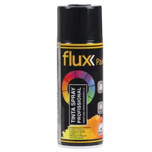 Tinta Spray Alta Temperatura 400ml Alumínio Flux