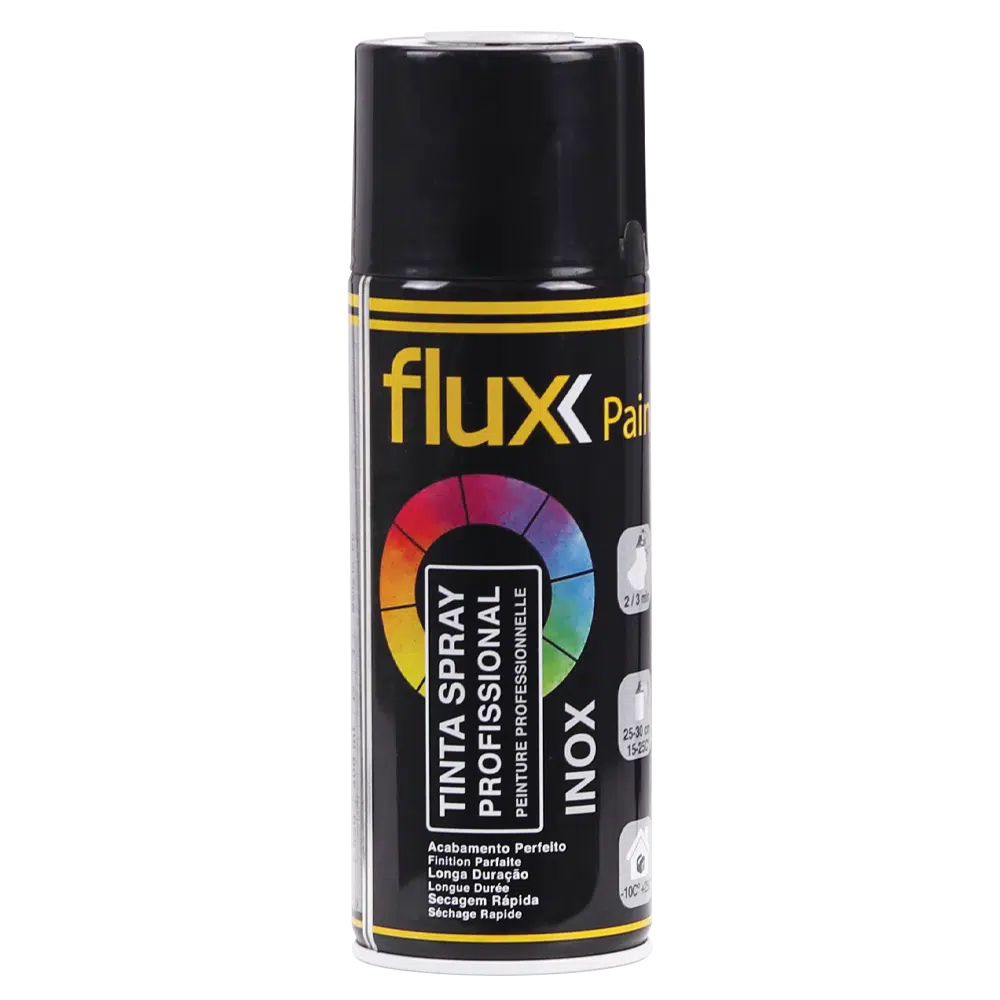 Tinta Spray 400ml Inox Flux