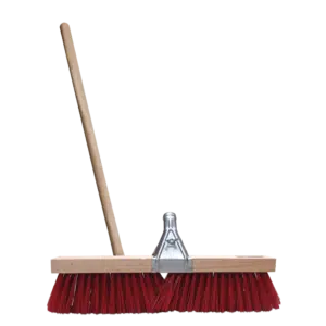 Vassoura Completa Vermelha 40cm Flux