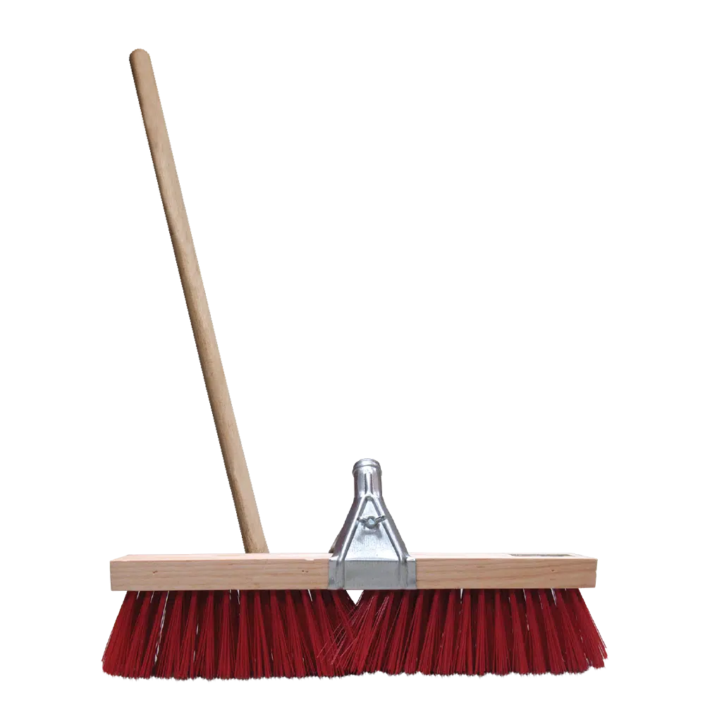 Vassoura Completa Vermelha 50cm Flux