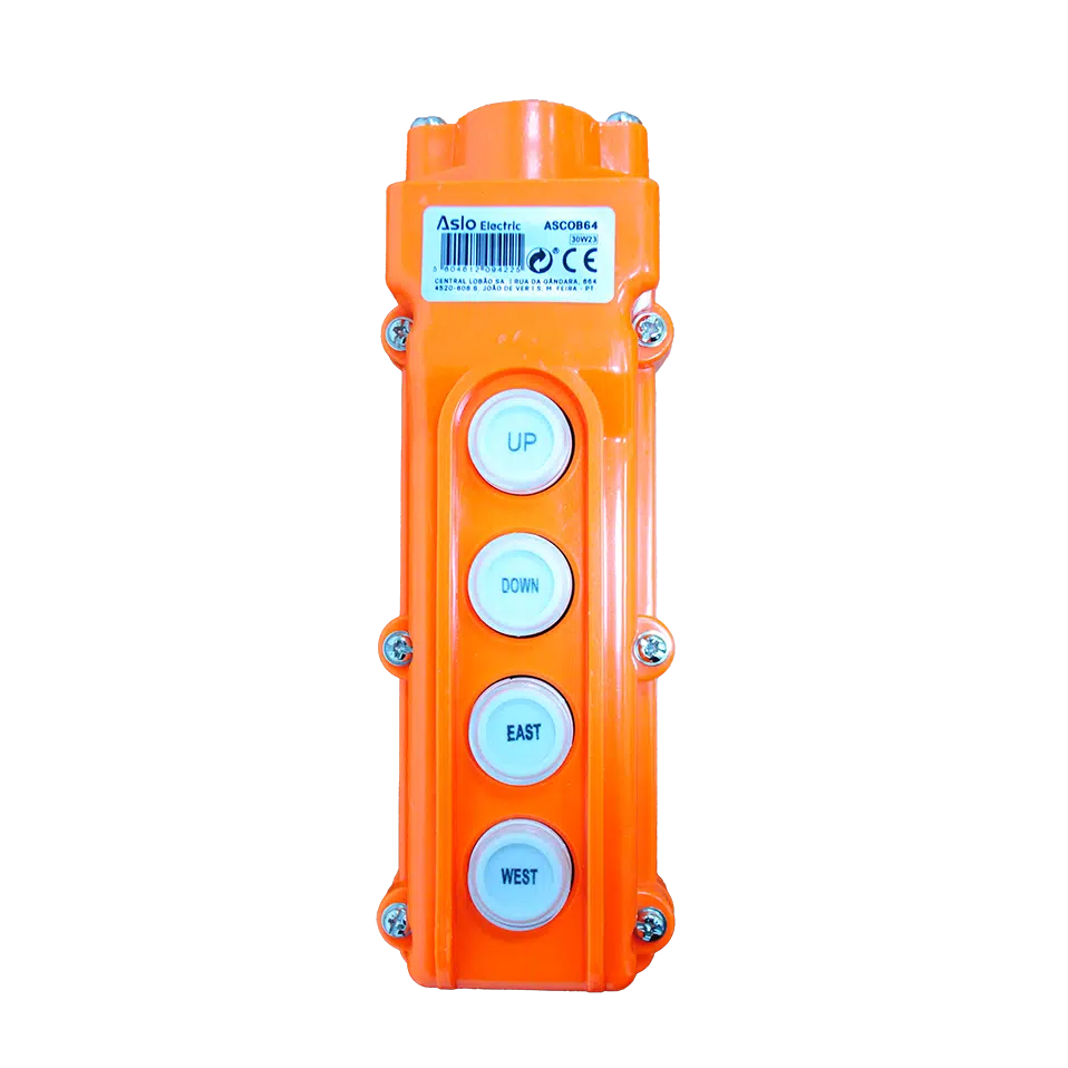 Botoneira para Guincho 4 Posições ASCOB64