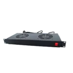 1U 2 FAN 19" para Strongrack 220V com Interruptor 483X170X44 SWFANSHELF2