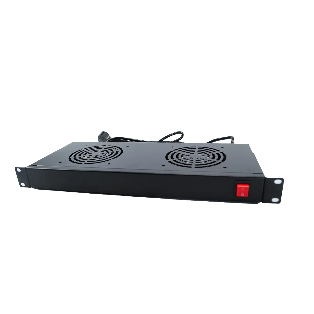 1U 2 FAN 19" para Strongrack 220V com Interruptor 483X170X44 SWFANSHELF2