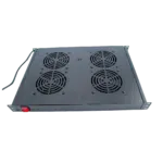 1U 4 FAN 19" para Strongrack 220V com Interruptor 483X330X44 SWFANSHELF4