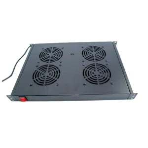 1U 4 FAN 19" para Strongrack 220V com Interruptor 483X330X44 SWFANSHELF4