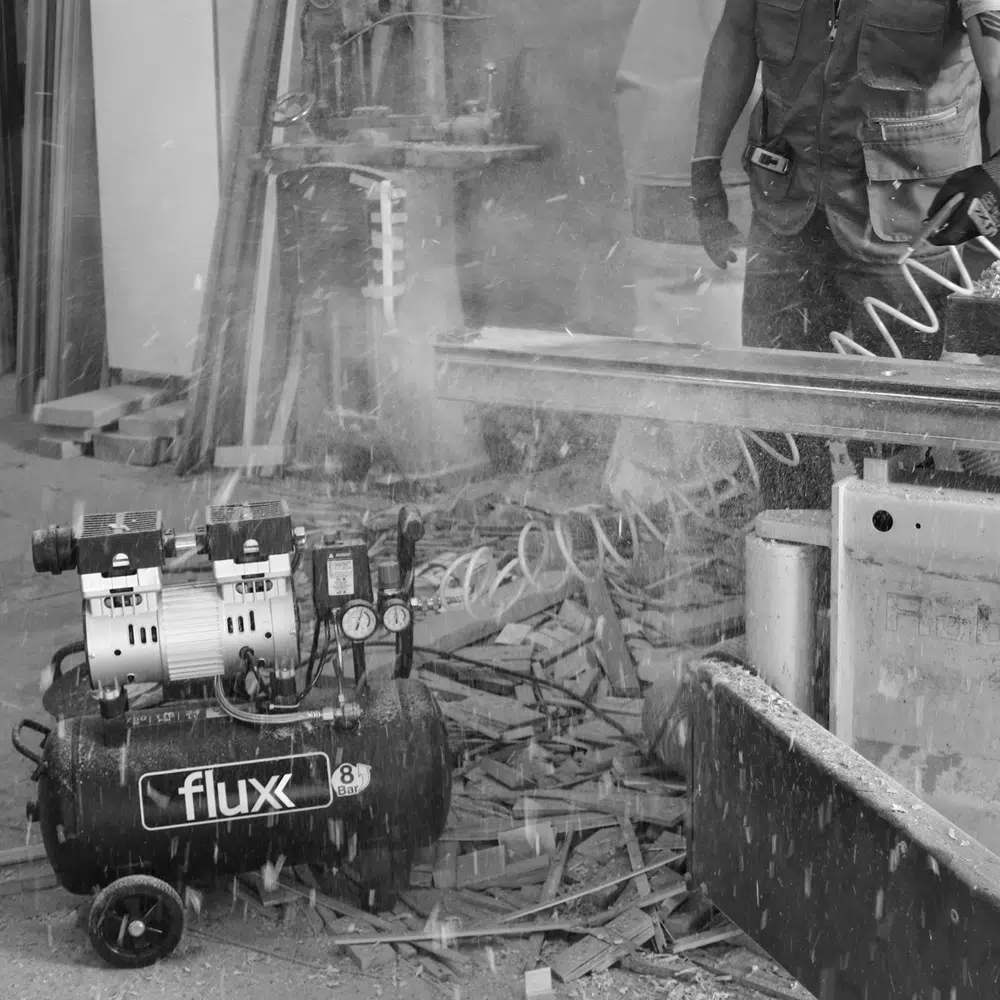 Compressor Ar Silencioso 24Lt 1,0HP Flux - Image 2