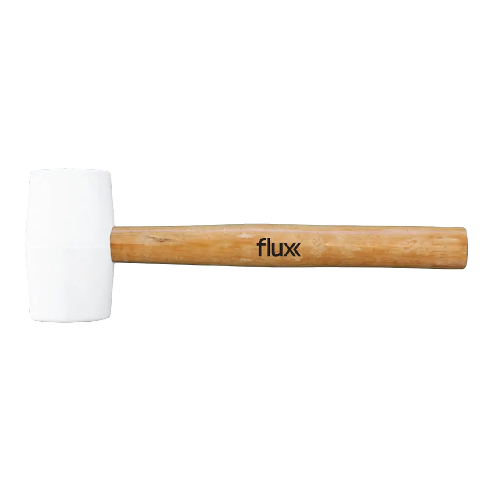 Maço Borracha Branca 60 mm Flux