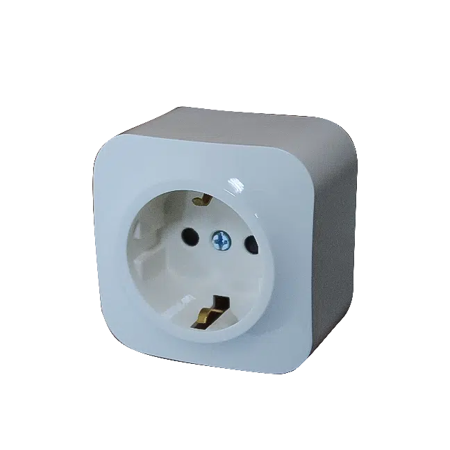Tomada tipo Schuko 2P+T Atlântico 16A externa