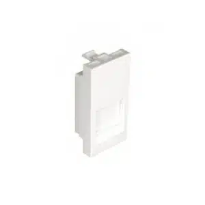 Modulo Conector RJ45 1 Saída  CAT6 1 Módulos Branco 45977 SBR