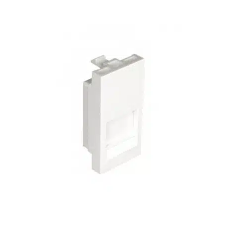 Modulo Conector RJ45 1 Saída  CAT6 1 Módulos Branco 45977 SBR