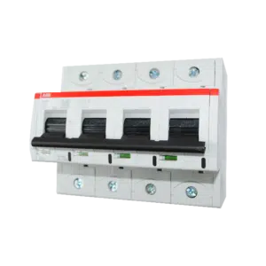 Disjuntor 4P 125A Curva-C 50KA S804P-C125