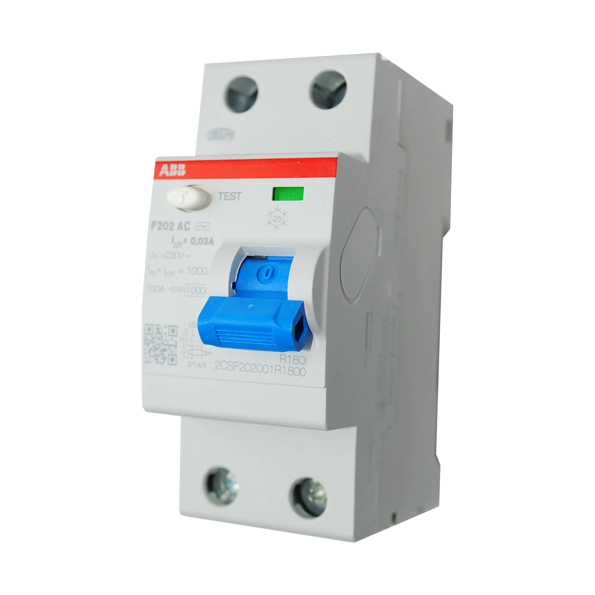 Interruptor Diferencial 2P 80A 30MA F202AC-80/0,03