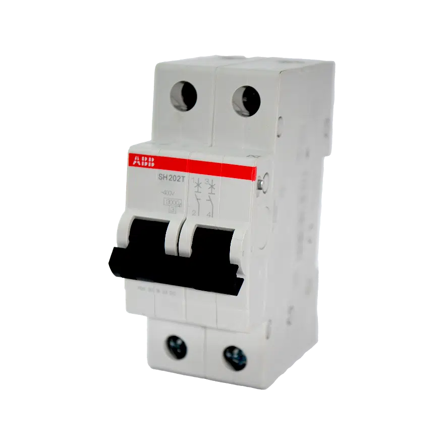 Disjuntor 2P 6A Curva-C 3KA SH202T C6