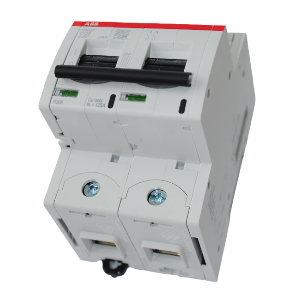 Disjuntor 2P 125A Curva-C 50KA S802P C125 - Image 3