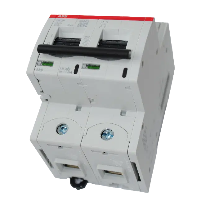 Disjuntor 2P 125A Curva-C 50KA S802P C125 - Image 3