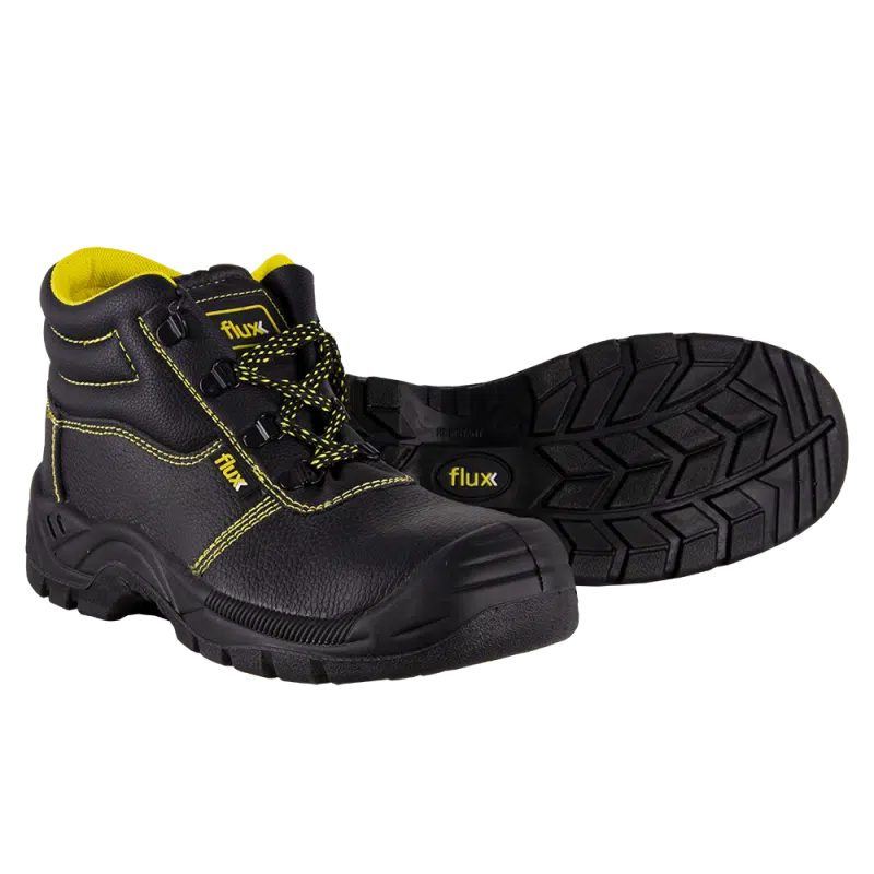 bota com proteção de aço