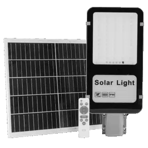 Armadura Iluminação Pública Led com Painel Solar 200W 6500K VS-SSL-H20