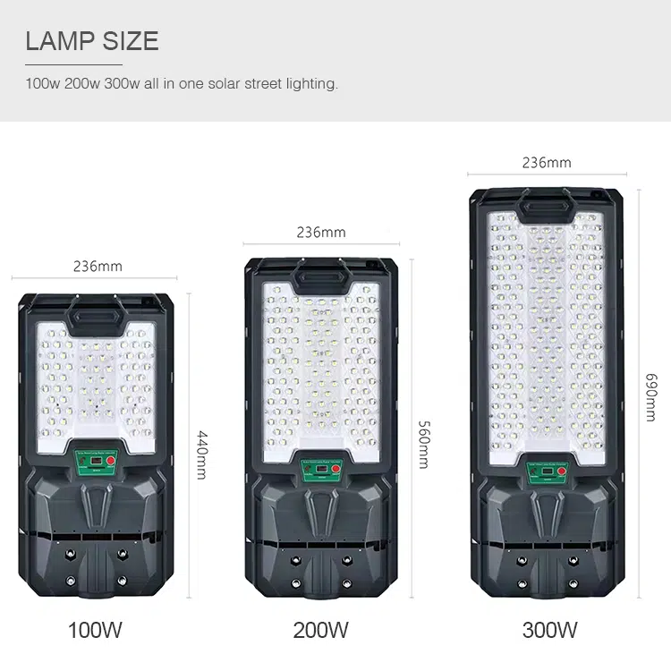 Luminária Pública Solar com Proteção IP65 — Tudo em Um para Exteriores - Image 5