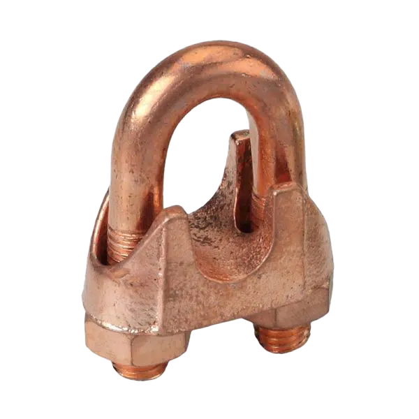 Abraçadeira Piquet de Terra Cobreada Serra/Cabos 5/8