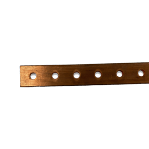 Barra de Cobre Furada 15X5X2000MM M6 9123152758