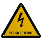Placa Perigo de Morte 9123702130