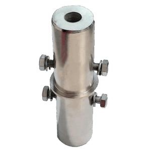 União para Mastro 3/4 Aço Galvanizado + Latão Niq. 9113100394