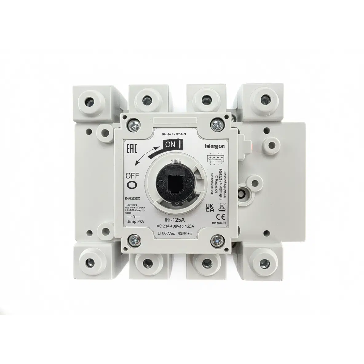 Interruptor Geral TELERGON 125A 3P+N S5-01253NB0