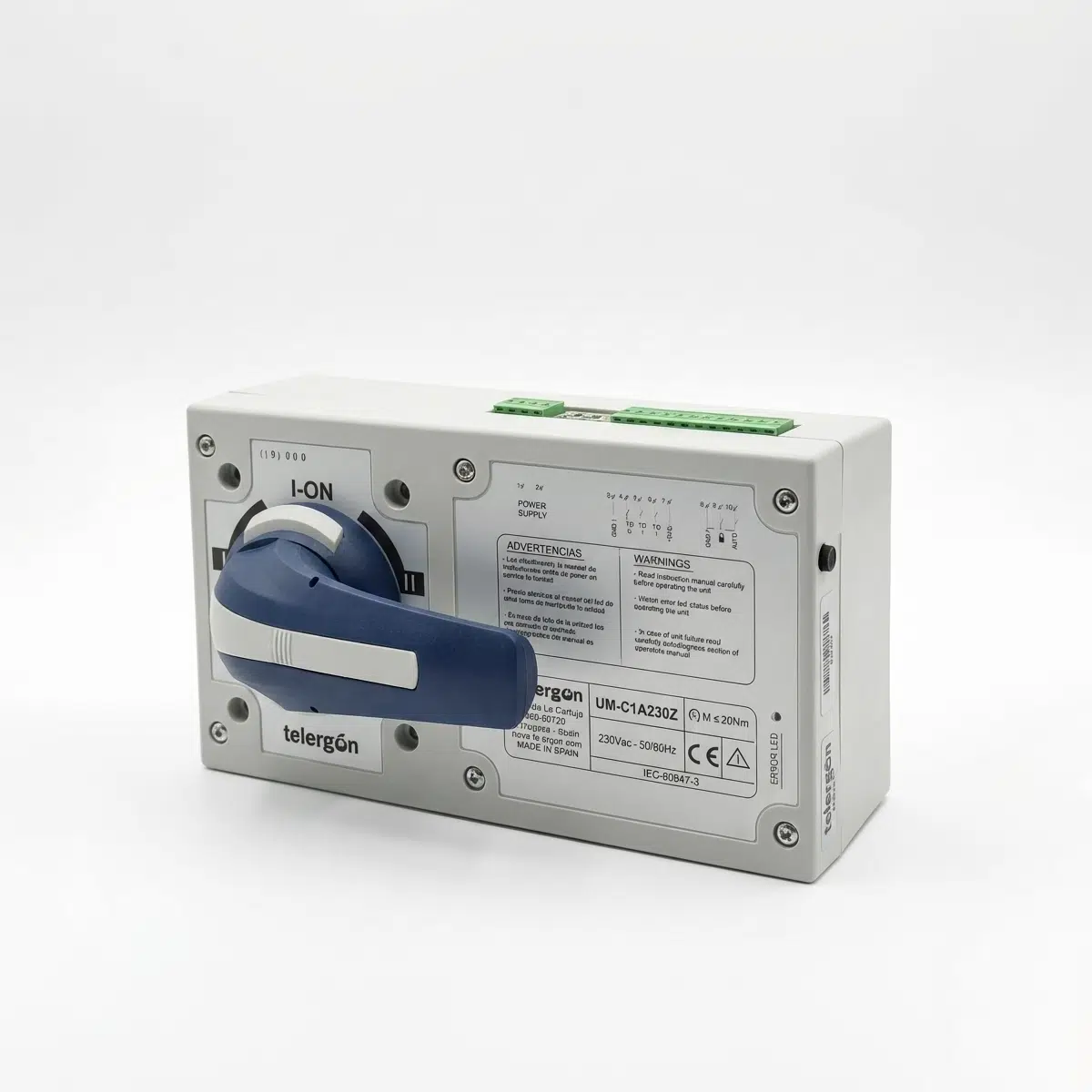 Interruptor motorizado P/ Inversor CCF 200-400A 230VAC UM-C1A230Z - Image 2