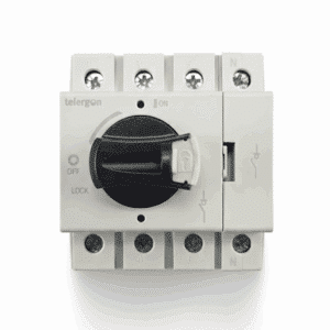 Interruptor Geral 3P+N 80A PUNHO DIREC Telergon S3-00803N1DB