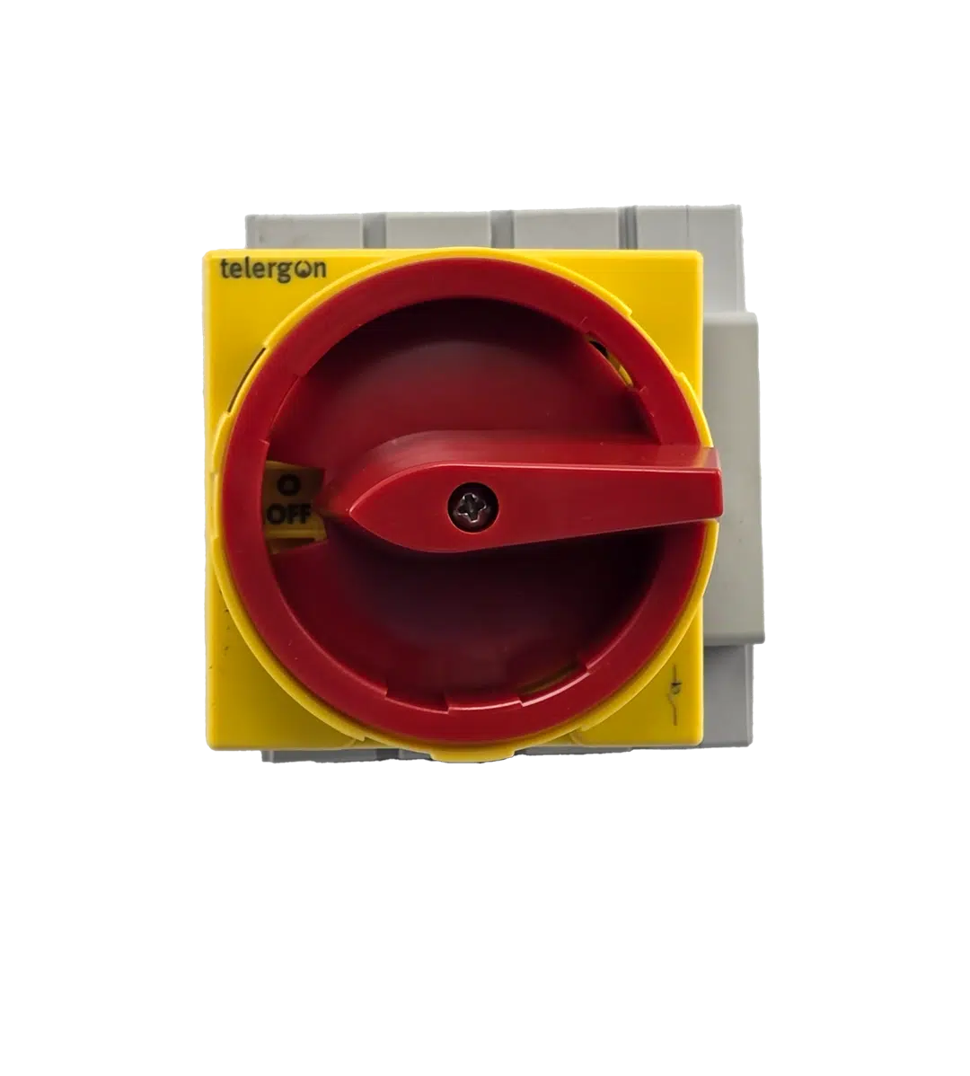 Interruptor Geral 3P+N 80A manípulo vermelho Telergon S3-00803N4PM - Image 2