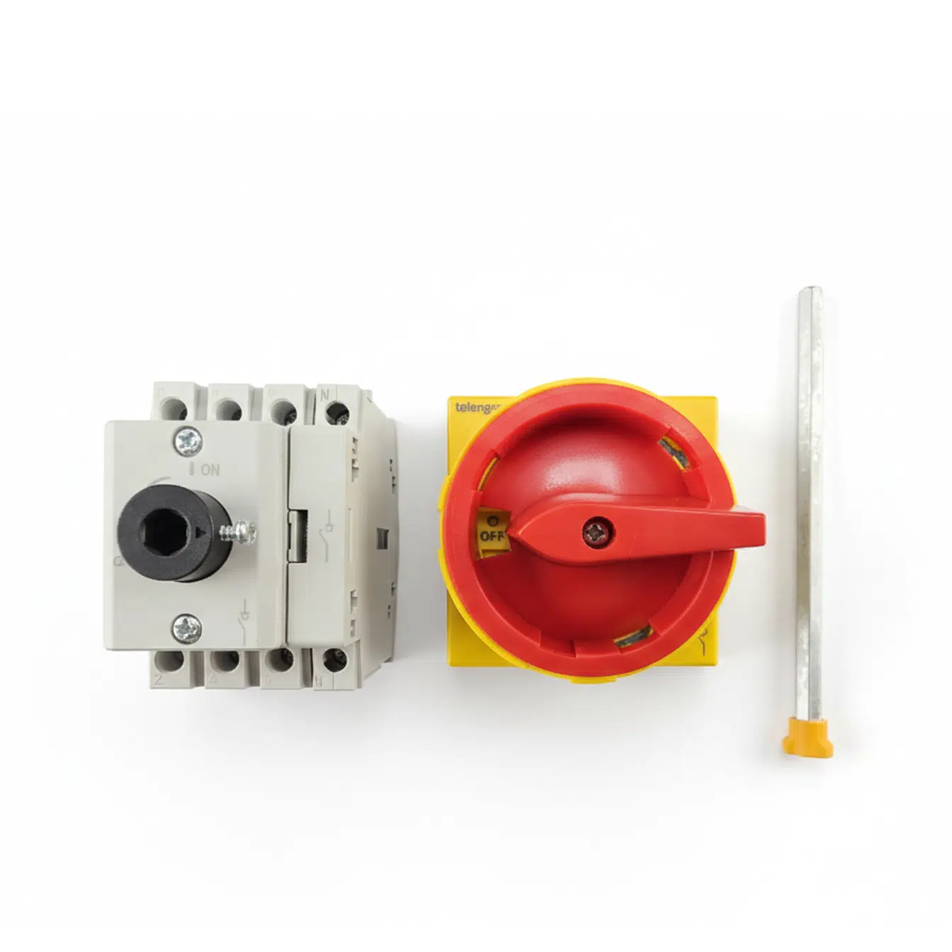 Interruptor Geral 3P+N 25A manípulo externo VM Telergon S3-00253N4DC