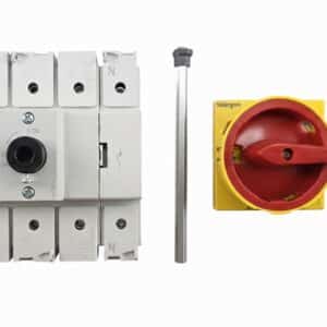 Interruptor Geral 3P+N 125A manípulo externo VM Telergon S3-01253N4DC