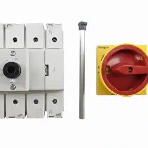 Interruptor Geral 3P+N 80A manípulo externo VM Telergon S3-00803N4DC